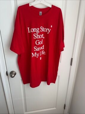 God Is Dope "Long Story Short" Graphic Tee 2xl